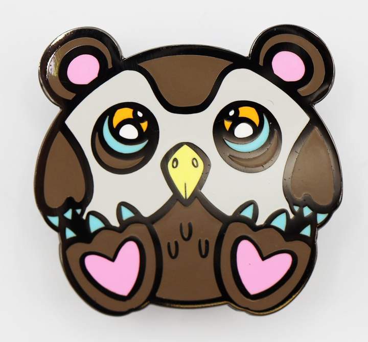 Baby Monster Pin Owlbear
