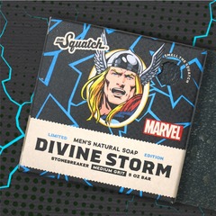 Dr Squatch Bar Soap Divine Storm