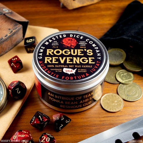 Rogues Revenge Gaming Candle - 8oz
