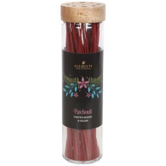 Dark Forest Incense - Patchouli (30ct) - Glass tube with incense holder