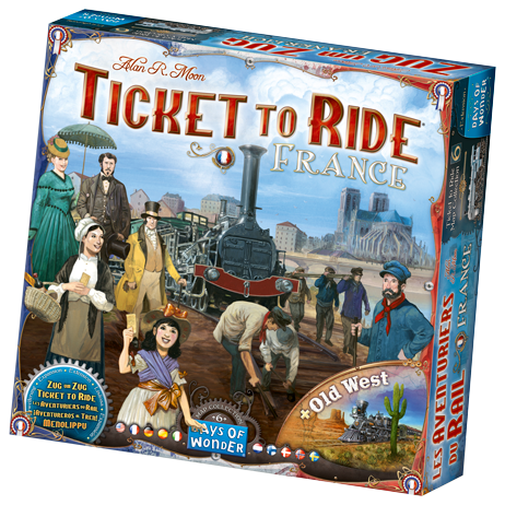 Ticket to Ride France Expansion