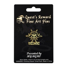 Quest's Reward Fine Art Pin - Warlock