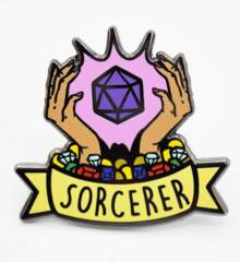 Foam Brain Games: Sorcerer Pin