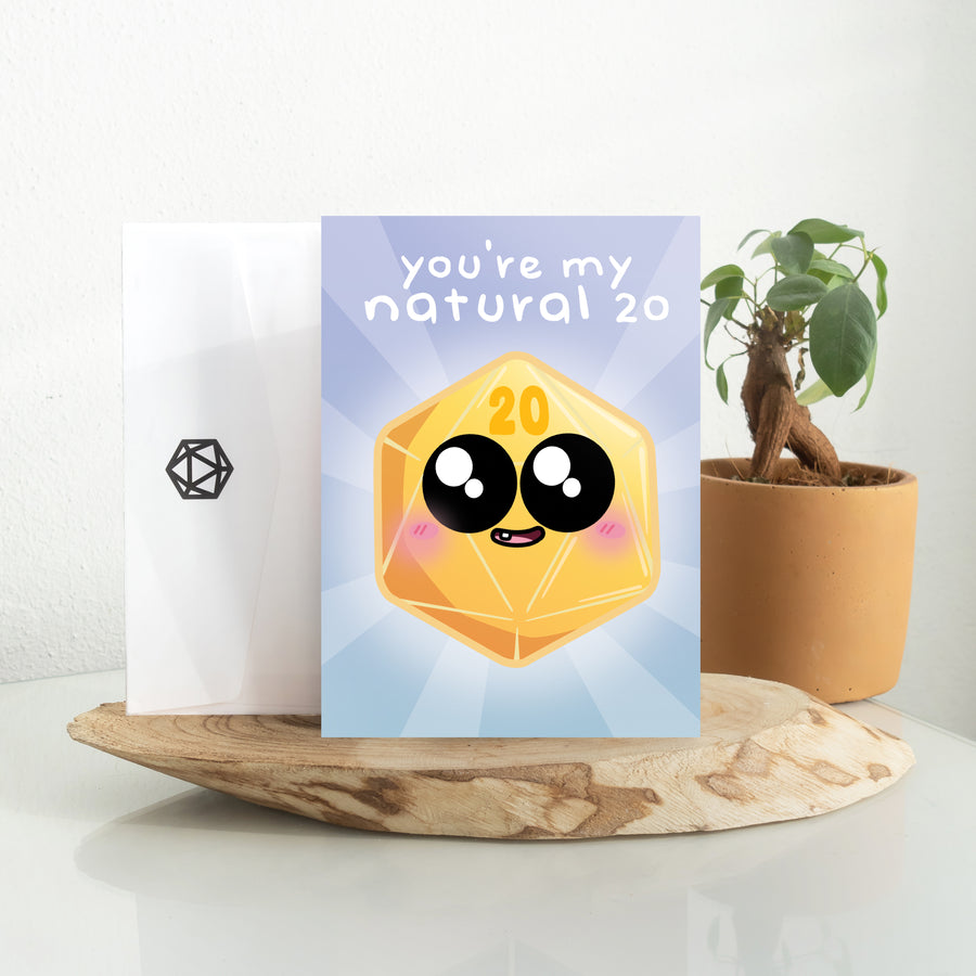 Youre My Nat 20 Greeting Card
