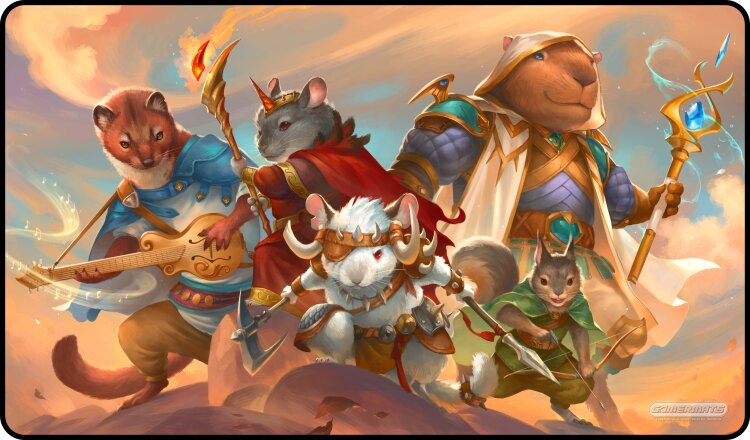 Animal Raiding Party - Playmat