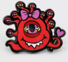 Monster Index Eye Monster Pin