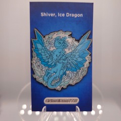 Shiver, Ice Dragon Enamel Pin