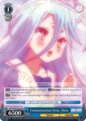 NGL/S58-TE15	TD Communication Error, Shiro