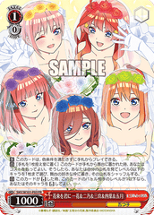 5HY/W101-P03 PR Bouquet for you Ichika & Nino & Miku & Yotsuba & Satsuki