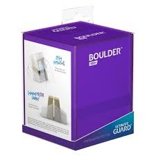 Ultimate Guard Boulder Deck Box (100+) - Amethyst