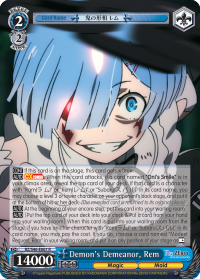 RZ/S46-E067 R  Demons Demeanor, Rem