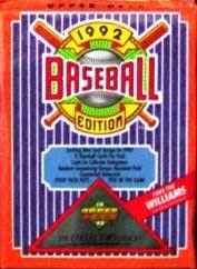 1992 Upper Deck Baseball Pack