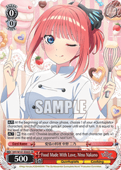 5HY/W101-E060S SR Food Made With Love, Nino Nakano