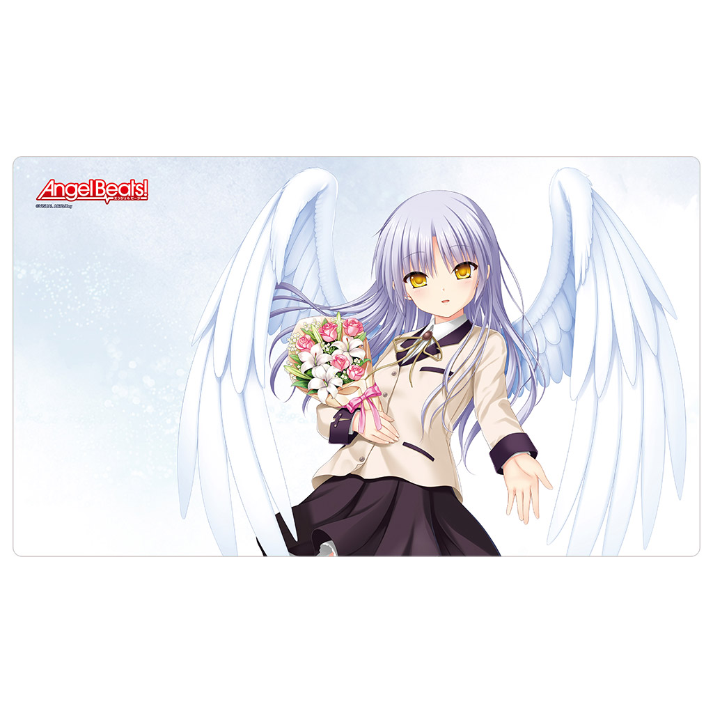 Angel Beats! Rubber Mat Kanade Bouquet