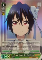 NK/WE22-E17 C From Here On, Seishiro - Foil