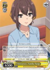 SBY/W64-E019 C  Announcer, Fumika Nanjo