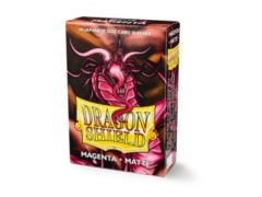 Dragon Shield Japanese Sized Card Sleeves (60 Ct)- Matte Magenta