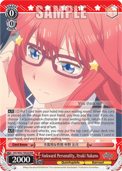 5HY/W83-TE82R RRR Awkward Personality, Itsuki Nakano