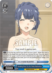 SBY/W77-E084 U Wedding Dress Try-On, Shoko Makinohara