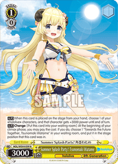 HOL/WE44-E09 N Summer Splash Party! Tsunomaki Watame