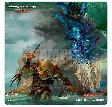 UP PLAYMAT MTG DUEL MERFOLK VS GOBLIN