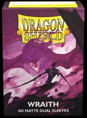 Dragon Shield Standard Card Sleeves (Box of 100) - Matte Dual Wraith