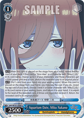 5HY/W101-E088	U Aquarium Date, Miku Nakano