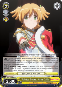 RSL/S56-E016 U  Pointed Sword, Nana Daiba