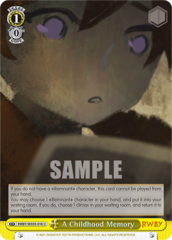 RWBY/WX03-016 U A Childhood Memory