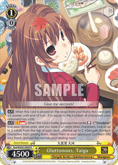 Gtd/WS02-E009 R Gluttonous, Taiga