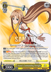 SAO/S100-E010 U  Asuna's Commanding Strength