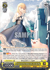 Gbl/WS02-E033S SR Yearned-For Daily Life, Jess & Pig