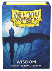 Dragon Shield Standard Card Sleeves (Box of 100) - Matte Dual Wisdom