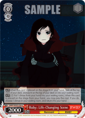 RWBY/WX03-056 U Ruby: Life-Changing Scene