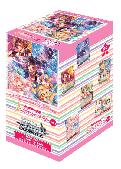 Bang Dream! Girls Band Party Vol. 2 Booster Box (English Edition)