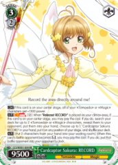 CCS/WX01-034 RR  Cardcaptor Sakura: RECORD