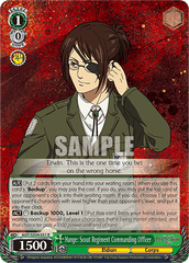 AOT/SX04-031	R Hange: Scout Regiment Commanding Officer