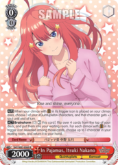 5HY/W83-E069 R  In Pajamas, Itsuki Nakano