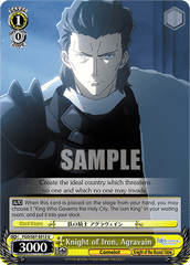 FGO/S87-E012 U  Knight of Iron, Agravain