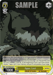 ATLA/WX04-017 C  Appa: Lost
