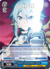SAO/S80-E090	C Utmost Concentration, Sinon