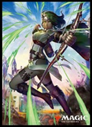 MAGIC: The Gathering Players Card Sleeve WAR of the Spark Vivien, Champion of the Wilds MTGS-102