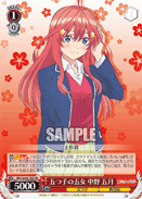 5HY/W83-T85 TD Itsuki Nakano, Fifth Daughter of Quintuplets
