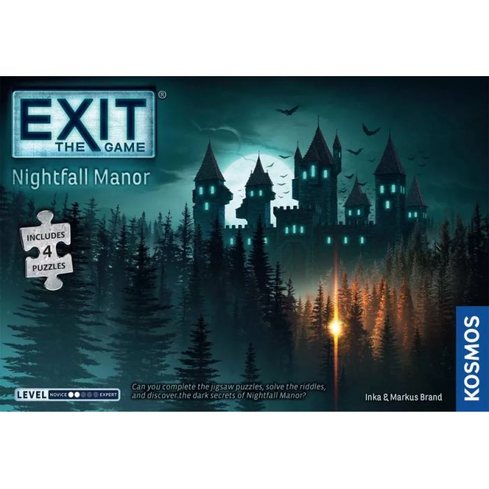 Exit: Nightfall Manor (Includes 4 Puzzles)