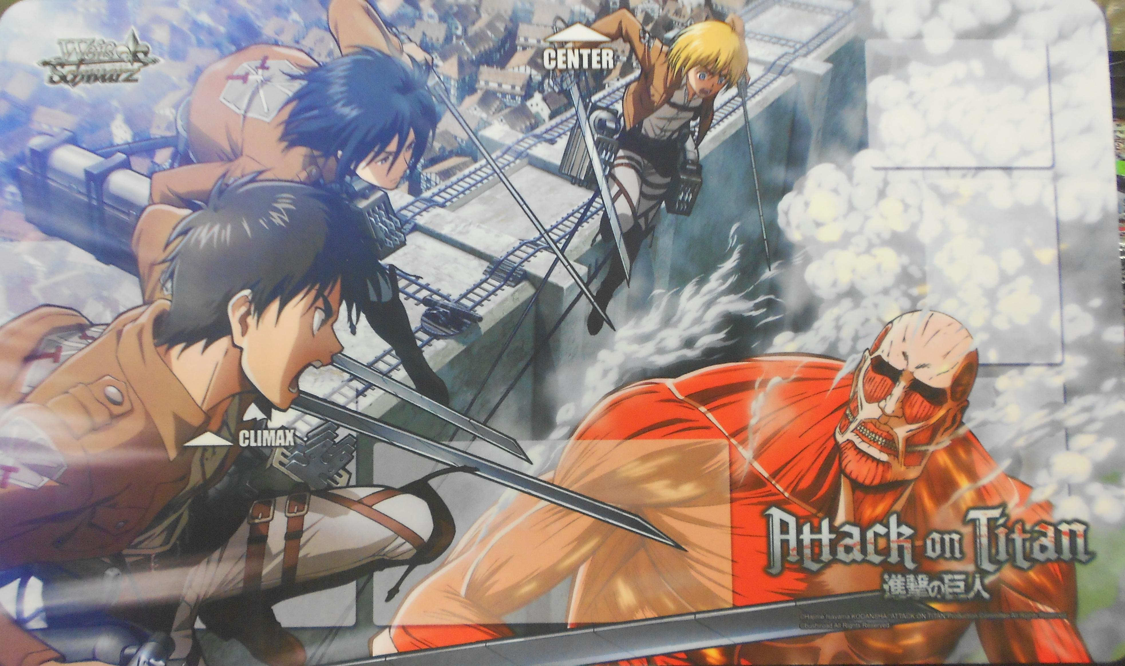 Weiss Schwarz Attack on Titan Playmat (Case Exclusive)