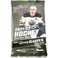 2021/22 Upper Deck Series 1 Hockey Pack HOBBY