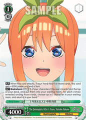 5HY/W101-E102S SR  The Quintuplets After 5 Years, Yotsuba Nakano - Foil