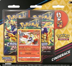 Crown Zenith Pin Collection - Cinderace