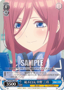 5HY/W83-118 U Miku Nakano, Smiling