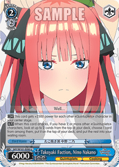 5HY/W101-E090	U Takoyaki Faction, Nino Nakano